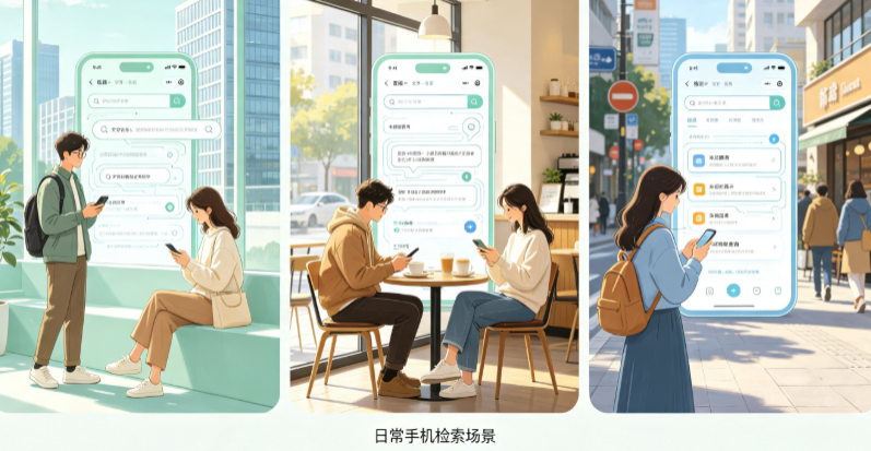 肇州县普通人日常手机使用场景拆解：GEO 与 AI 优化如何改变信息检索体验