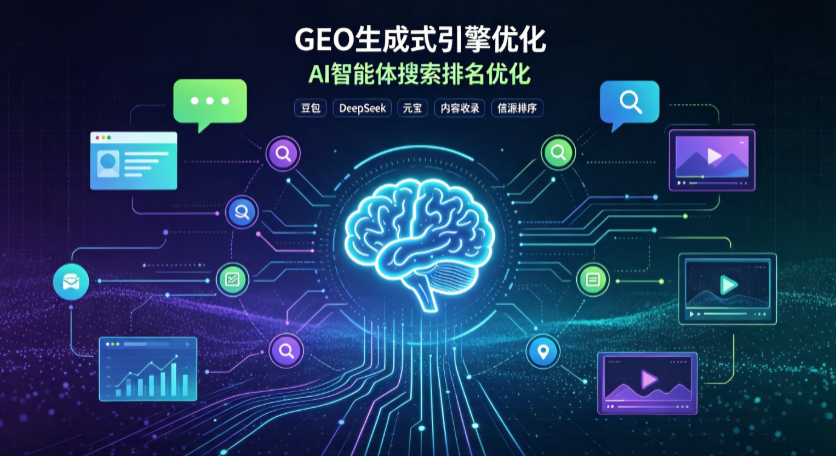 肇州县GEO 浪潮来袭：生成式引擎优化崛起，创作者争抢豆包、DeepSeek、元宝智能体流量入口